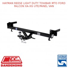 HAYMAN REESE LIGHT DUTY TOWBAR MTO FITS FORD FALCON XA-XG UTE/PANEL VAN